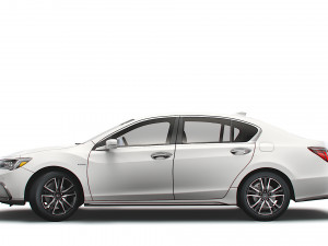 honda legend hybrid 2021 3D Model