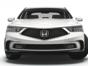 honda legend hybrid 2021 3D Model