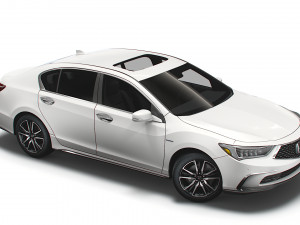 honda legend hybrid 2021 3D Model