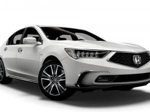 honda legend hybrid 2021 3D Model