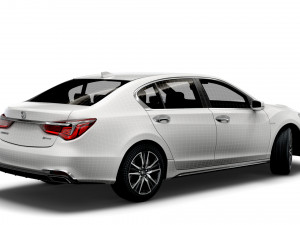 honda legend hybrid 2021 3D Model
