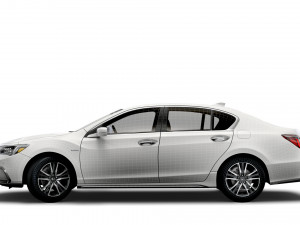 honda legend hybrid 2021 3D Model