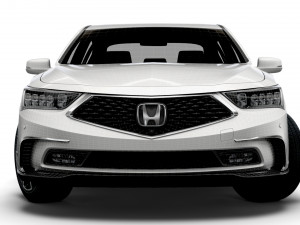 honda legend hybrid 2021 3D Model
