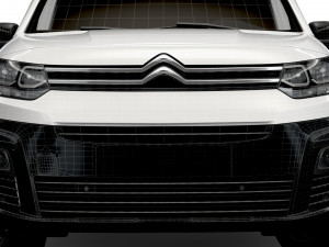 citroen berlingo van lwb 2021 Modèle 3D