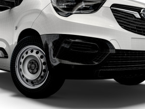 opel combo lwb edition van 2021 3D Model