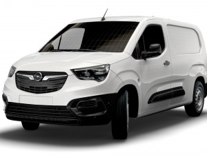 opel combo lwb edition van 2021 3D Model