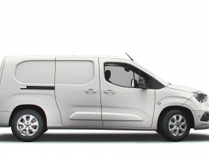 opel combo lwb limited edition van 2021 Model 3D