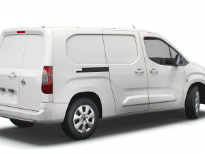 opel combo lwb limited edition van 2021 Model 3D