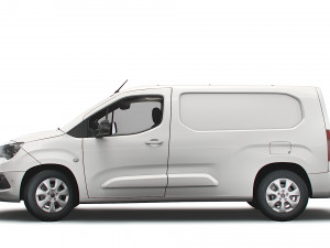 opel combo lwb limited edition van 2021 Model 3D