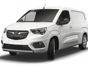 opel combo lwb limited edition van 2021 Model 3D