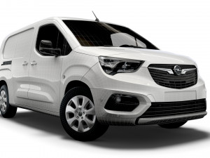opel combo lwb limited edition van 2021 Model 3D