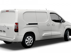 opel combo lwb limited edition van 2021 Model 3D