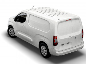 opel combo lwb limited edition van 2021 Model 3D