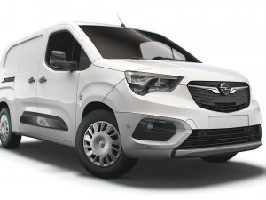 opel combo lwb sportive van 2021 3D Model