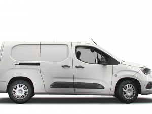 opel combo lwb sportive van 2021 3D 모델