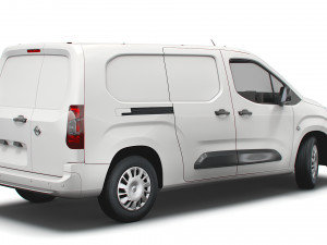 opel combo lwb sportive van 2021 3D 모델