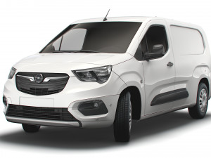 opel combo lwb sportive van 2021 3D 모델