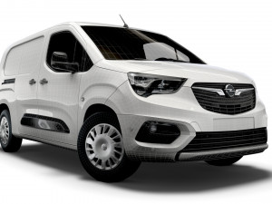 opel combo lwb sportive van 2021 3D 모델
