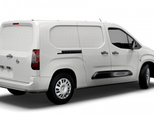 opel combo lwb sportive van 2021 3D 모델