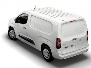 opel combo lwb sportive van 2021 3D 모델