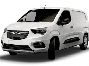 opel combo lwb sportive van 2021 3D 모델
