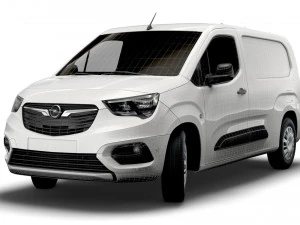 opel combo lwb sportive van 2021 р 3D Модель