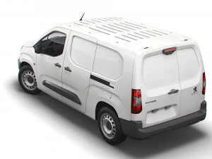 peugeot partner crew van lwb 2021 3D Model