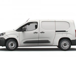 peugeot partner crew van lwb 2021 3D Model