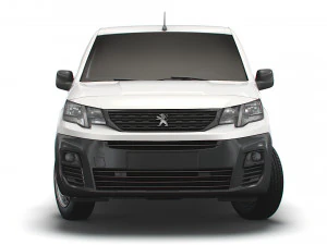 peugeot partner crew van lwb 2021 3D Model