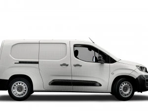 peugeot partner crew van lwb 2021 3D Model