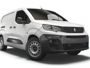 peugeot parceiro van lwb 2021 Modelo 3D