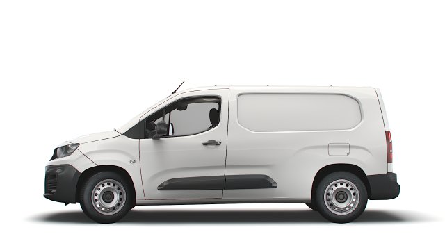 peugeot partner van lwb 2021 3D in 3DExport