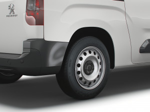 peugeot partner van lwb 2021 3D Model