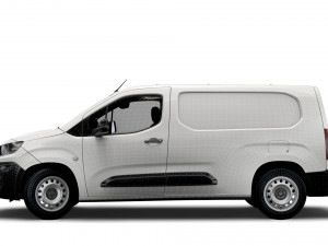 peugeot partner van lwb 2021 3D Model