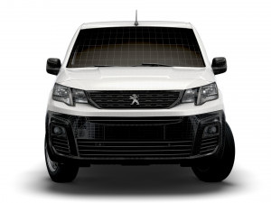 peugeot partner van lwb 2021 3D Model