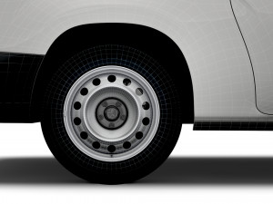peugeot partner van lwb 2021 3D Model
