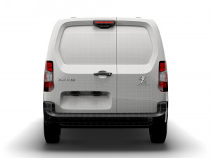 peugeot partner van lwb 2021 3D Model