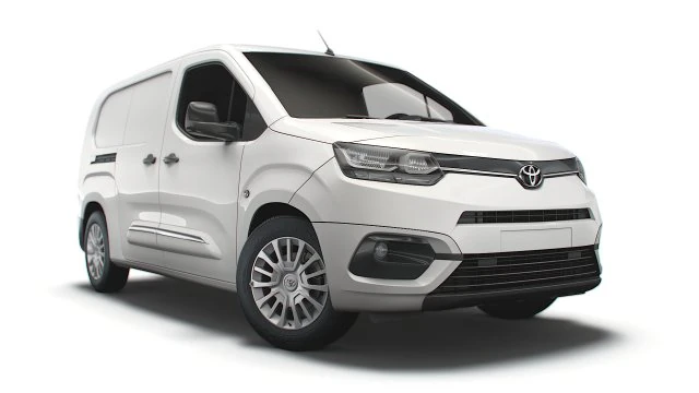 toyota proace city lwb furgone 2021 Modello 3D .c4d .max .obj .3ds .fbx .stl .blend 