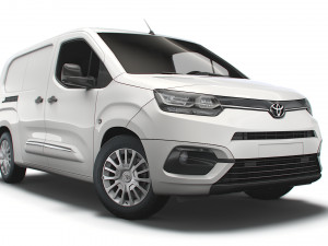 toyota proace city lwb van 2021 3D 模型