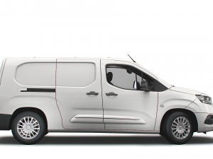 toyota proace city lwb van 2021 3D मॉडल