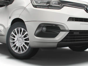 toyota proace city lwb furgone 2021 Modello 3D