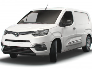 toyota proace city lwb van 2021 3D मॉडल