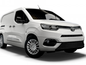 toyota proace city lwb van 2021 3D मॉडल