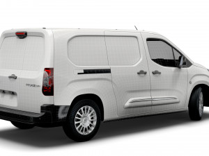 toyota proace city lwb van 2021 3D मॉडल