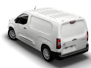 toyota proace city lwb van 2021 3D मॉडल