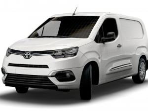 toyota proace city lwb van 2021 3D मॉडल