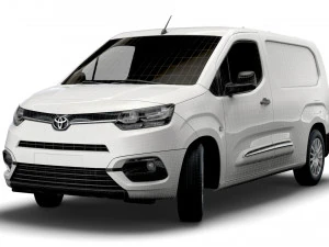 toyota proace city lwb furgone 2021 Modello 3D