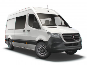 mercedes benz sprinter l2 walfare 2021 3D 模型
