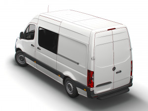 mercedes benz sprinter l2 walfare 2021 3D 모델