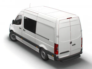 mercedes benz sprinter l2 bem estar 2021 Modelo 3D